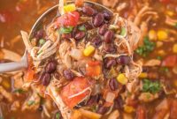 Fiesta Chicken Taco Soup