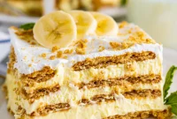 No-Bake Creamy Banana Delight