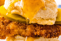 Honey Butter Chicken and Biscuits