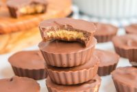 Homemade Peanut Butter Chocolate Cups