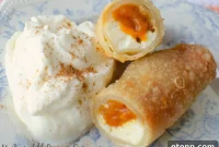Autumn Pumpkin Cheesecake Rolls