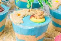 Tropical Cheesecake Pudding Cups
