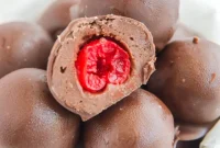 Fudgy Cherry Chocolate Bombs