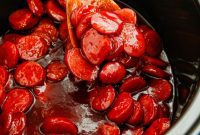 Sweet and Sticky Kielbasa Bites