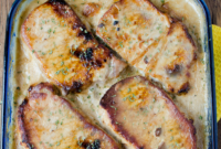 Smothered Pork Chops and Scalloped Potatoes Casserole