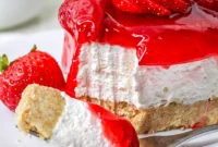 Effortless Strawberry Dream Cheesecake