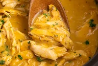 Comforting Slow Cooker Chicken and Gravy
