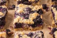 Heavenly Blueberry Crumb Bars