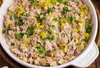 Easy Creamy Tangy Pepperoncini Ranch Tuna Salad