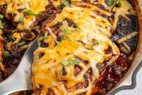 One Pan Cheesy Salsa Chicken