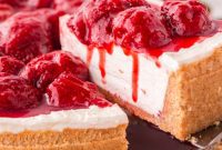 Simply Divine No Bake Strawberry Cheesecake