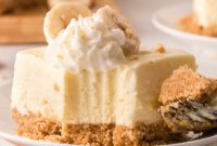 Dreamy No Bake Banana Pudding Cheesecake Bars