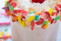 Spiked Fruity Pebbles Shake