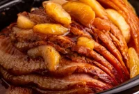 Mouthwatering Apple Glazed Ham Slow Cooked to Perfection
