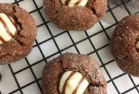 Hershey’s Hugs Blossoming Cookies