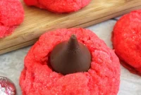 Cherry Kissed Cookies