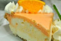 Dreamy No Bake Orange Creamsicle Cheesecake