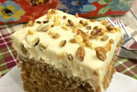 Golden Brown Sugar Buttercream Preacher Cake