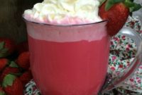 Blushing Strawberry White Hot Chocolate