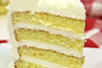 Vibrant Italian Lemon Cake with Velvety Lemon Buttercream