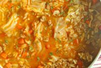 Ultimate Cabbage Roll Soup