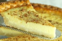 Heirloom Cream Custard Pie