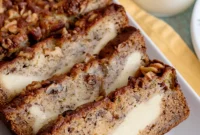Luscious Cream Cheese Banana Bread