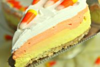 Candy Corn Dream No-Bake Cheesecake