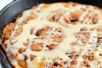 Warm Cinnamon Swirl Skillet Delight
