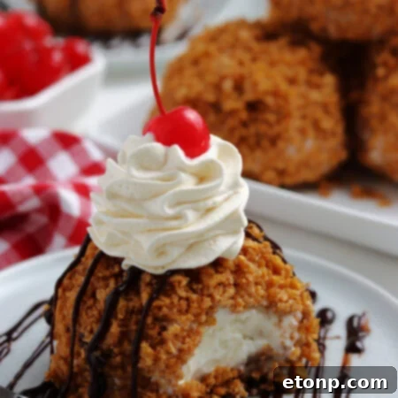 Classic Fried Ice Cream