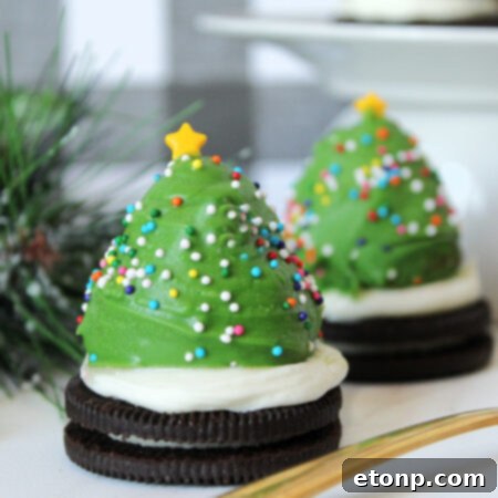 A plate of freshly made Chocolate Covered Strawberry Christmas Trees