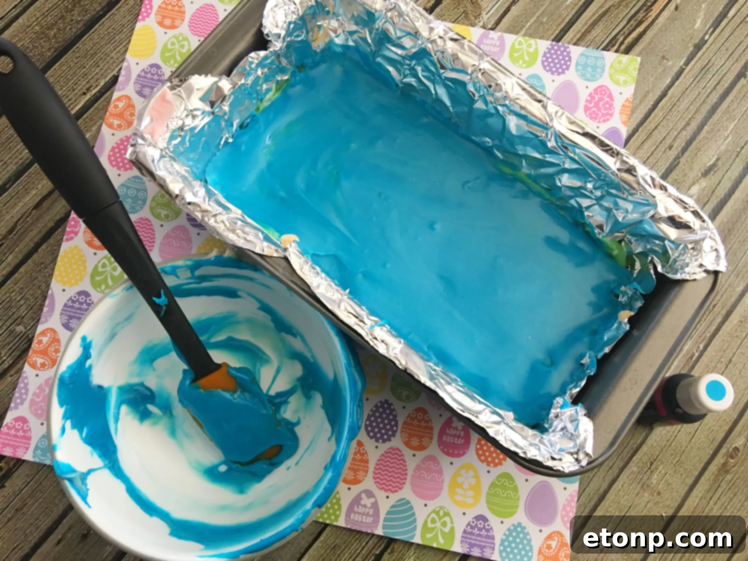 Beautifully swirled Unicorn Fudge, a visual delight