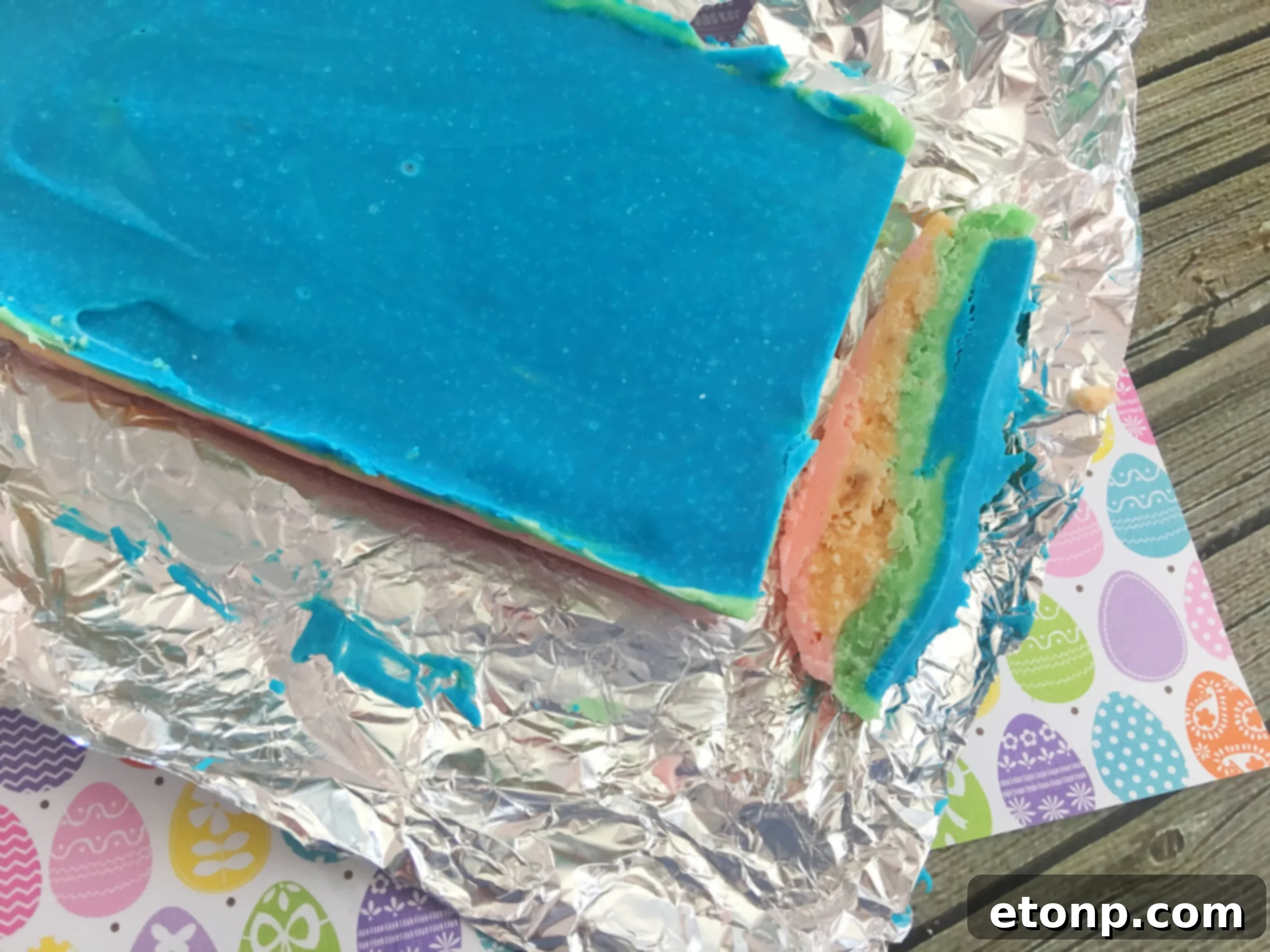 Unicorn Fudge showing versatility of color combinations