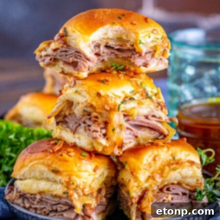 French Dip Sliders recipe image