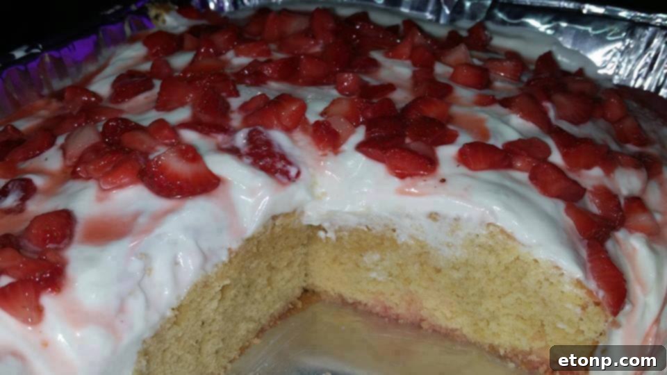 Assembled Strawberry Shortcake
