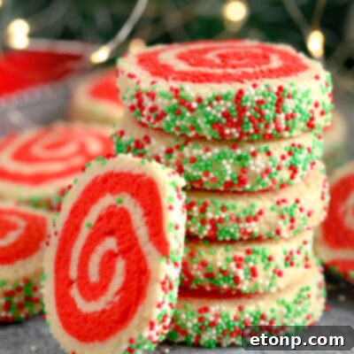 Yuletide Swirl Delights 17 A freshly baked Christmas Pinwheel Cookie