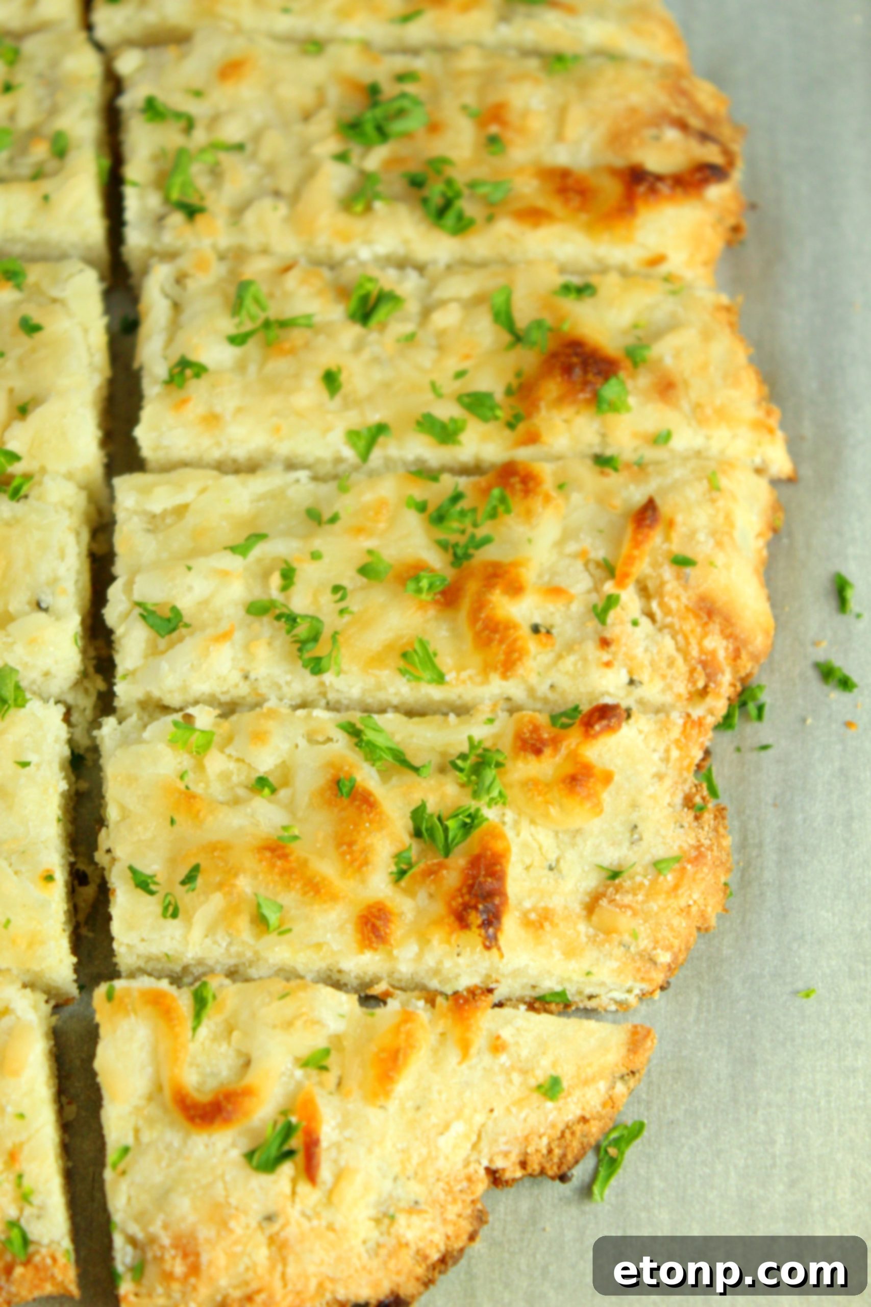 Four Cheese Keto Breadsticks Deliciously Low Carb 9 A block of softened cream cheese, ready to be used in the Four Cheese Keto Breadsticks recipe.
