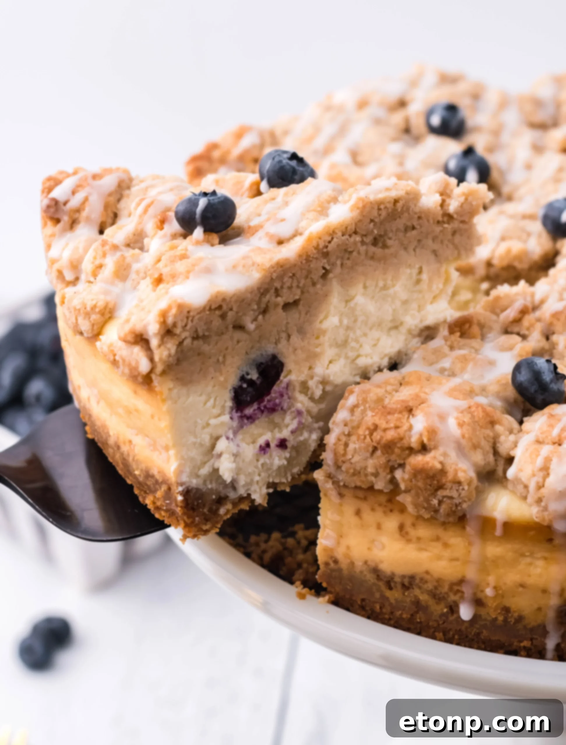 Blueberry Streusel Cheesecake 8 Ingredients for blueberry coffee cake cheesecake