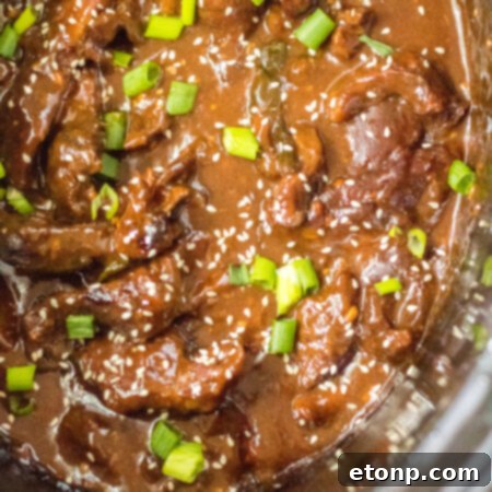Slow Cooker Mongolian Beef