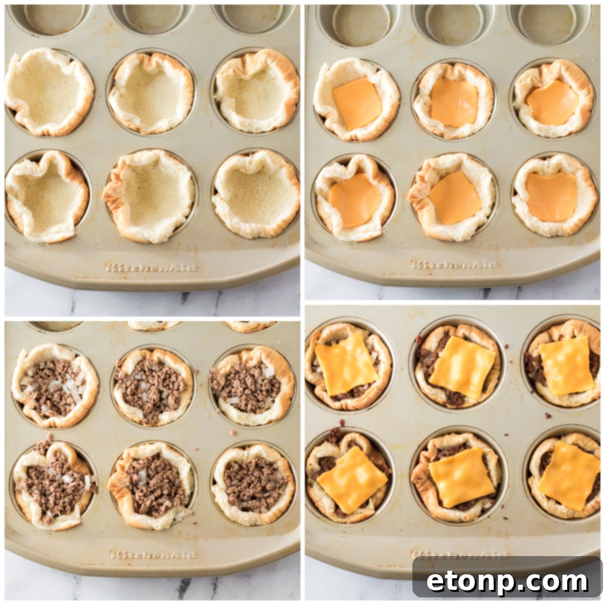 Big Mac Minis 4 A tray of Big Mac Cups, ready to be served