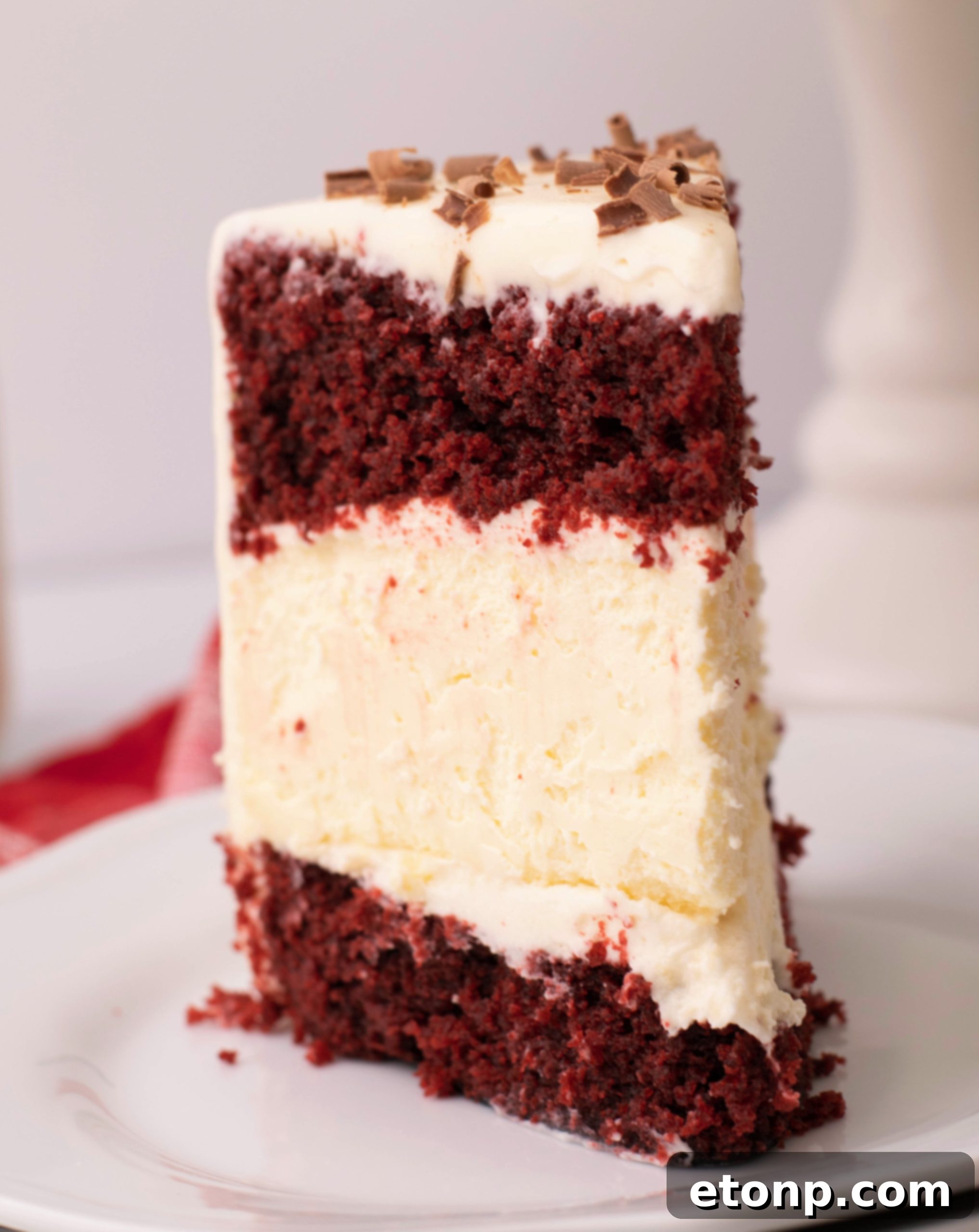 Two eggs, an essential binding agent for the cake and cheesecake, are ready for use.