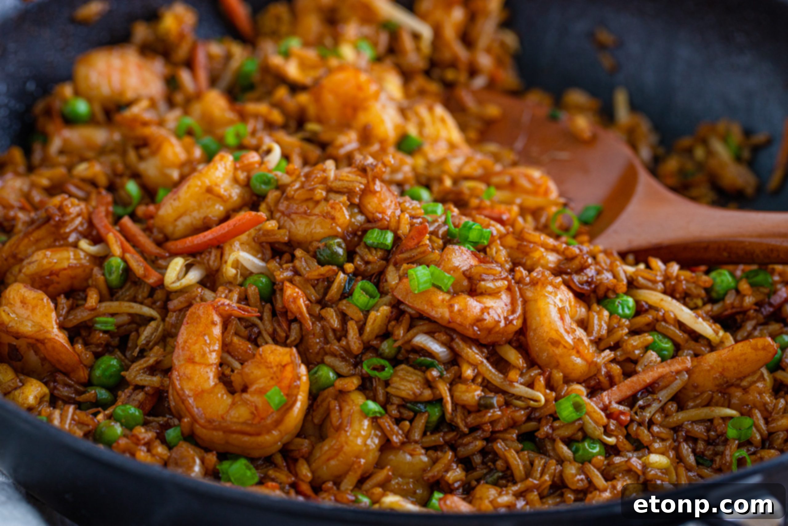 Golden Shrimp Fried Rice 18 A collage of various homemade Chinese dishes, including noodles, chicken, and egg rolls.
