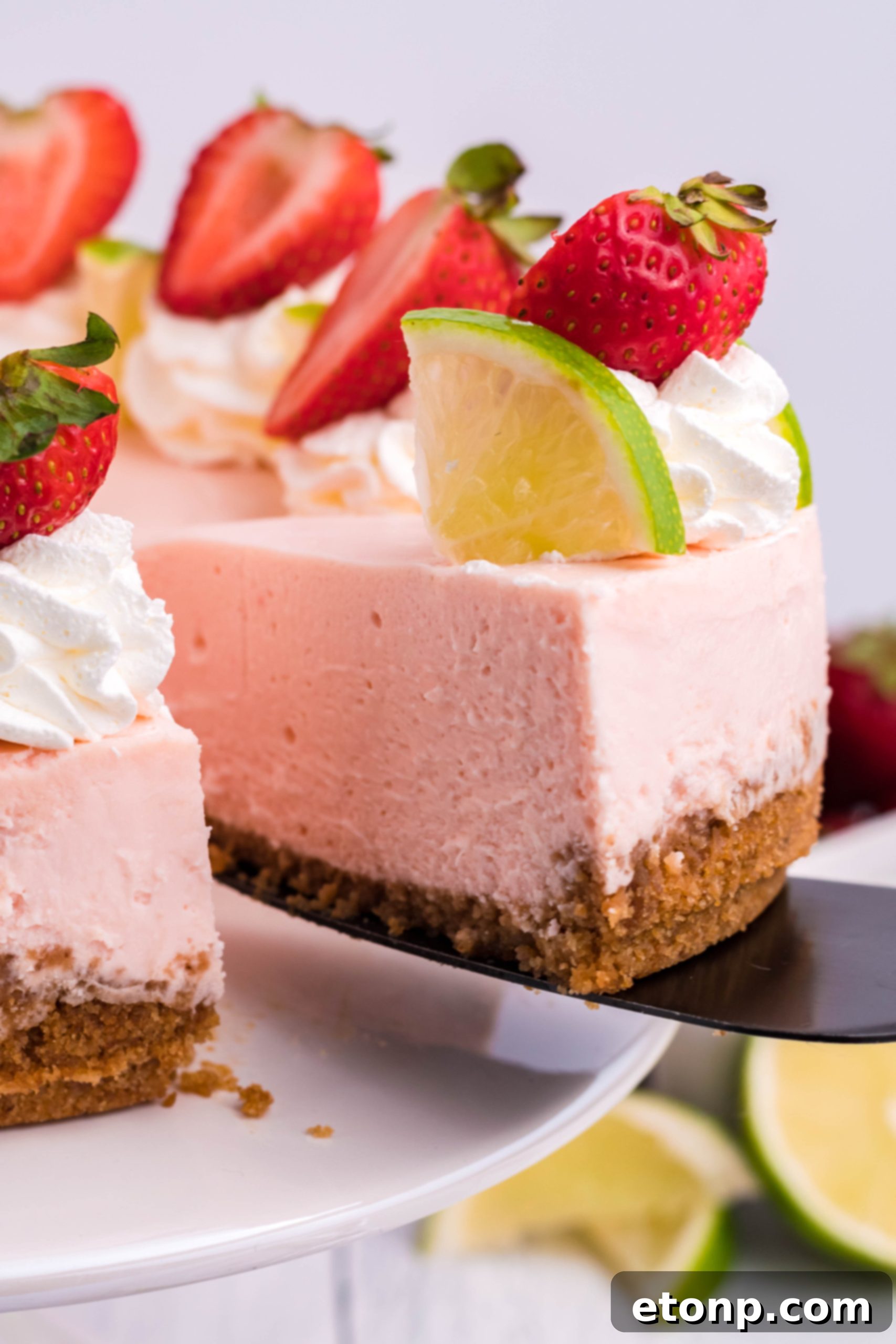 Vibrant Instant Pot Strawberry Daiquiri Cheesecake 11 Cheesecake crust made from Nilla Wafers