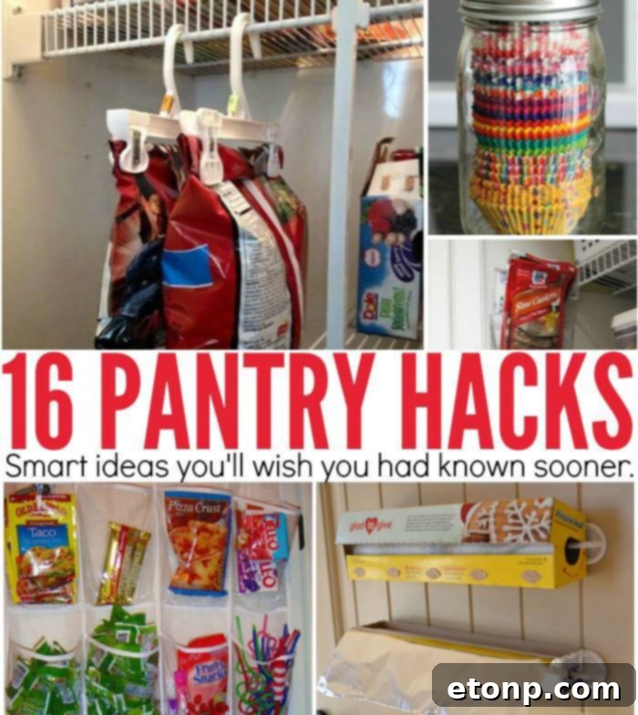16 Pantry Hacks for Organization