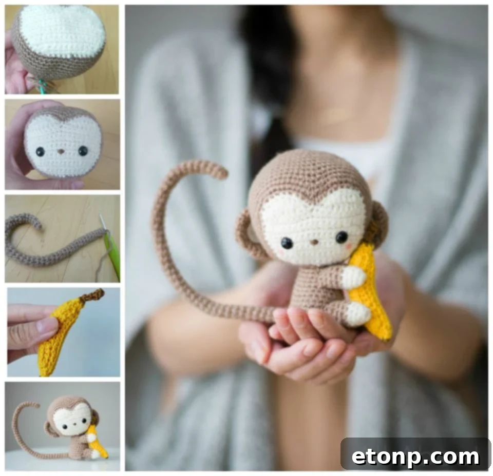 How to Crochet a Monkey