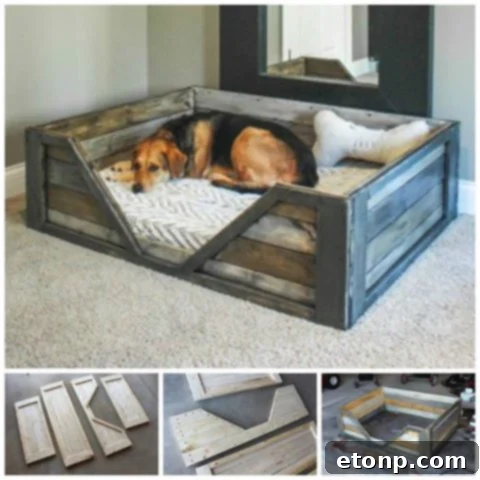 DIY Pallet Dog Bed Alternative Design