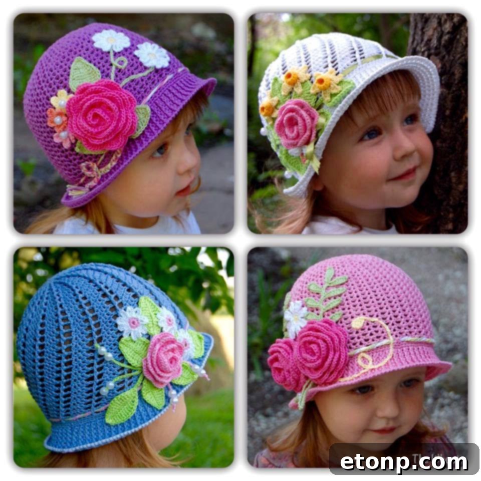 Crochet Panama Hats