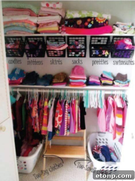 How to Organize Your Kids Closet