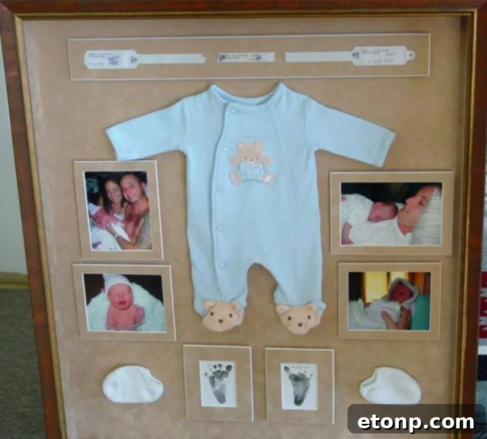 Baby Keepsake Frame