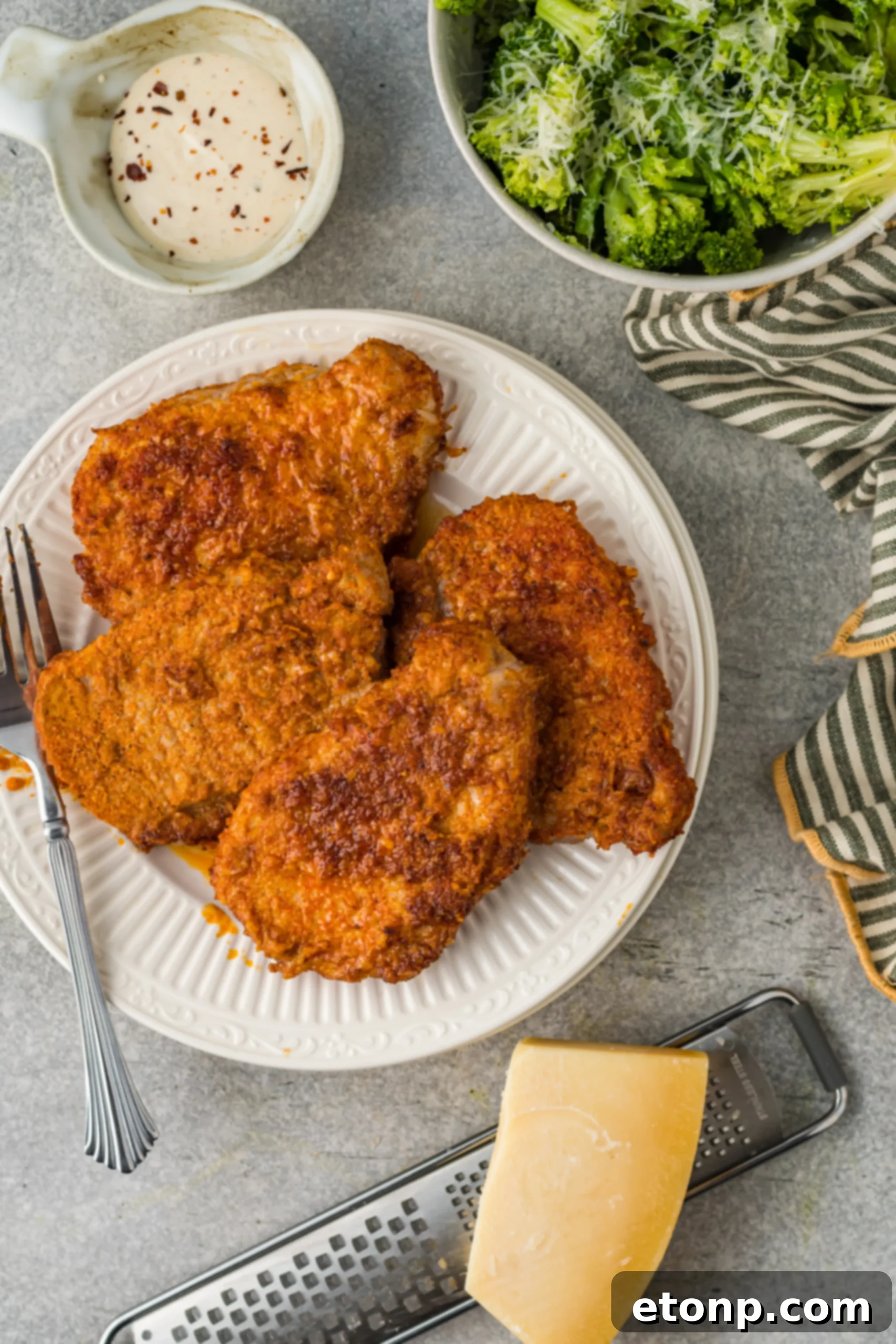 Crispy Air Fryer Parmesan Pork Chops 12 Air fryer pork chops recipe